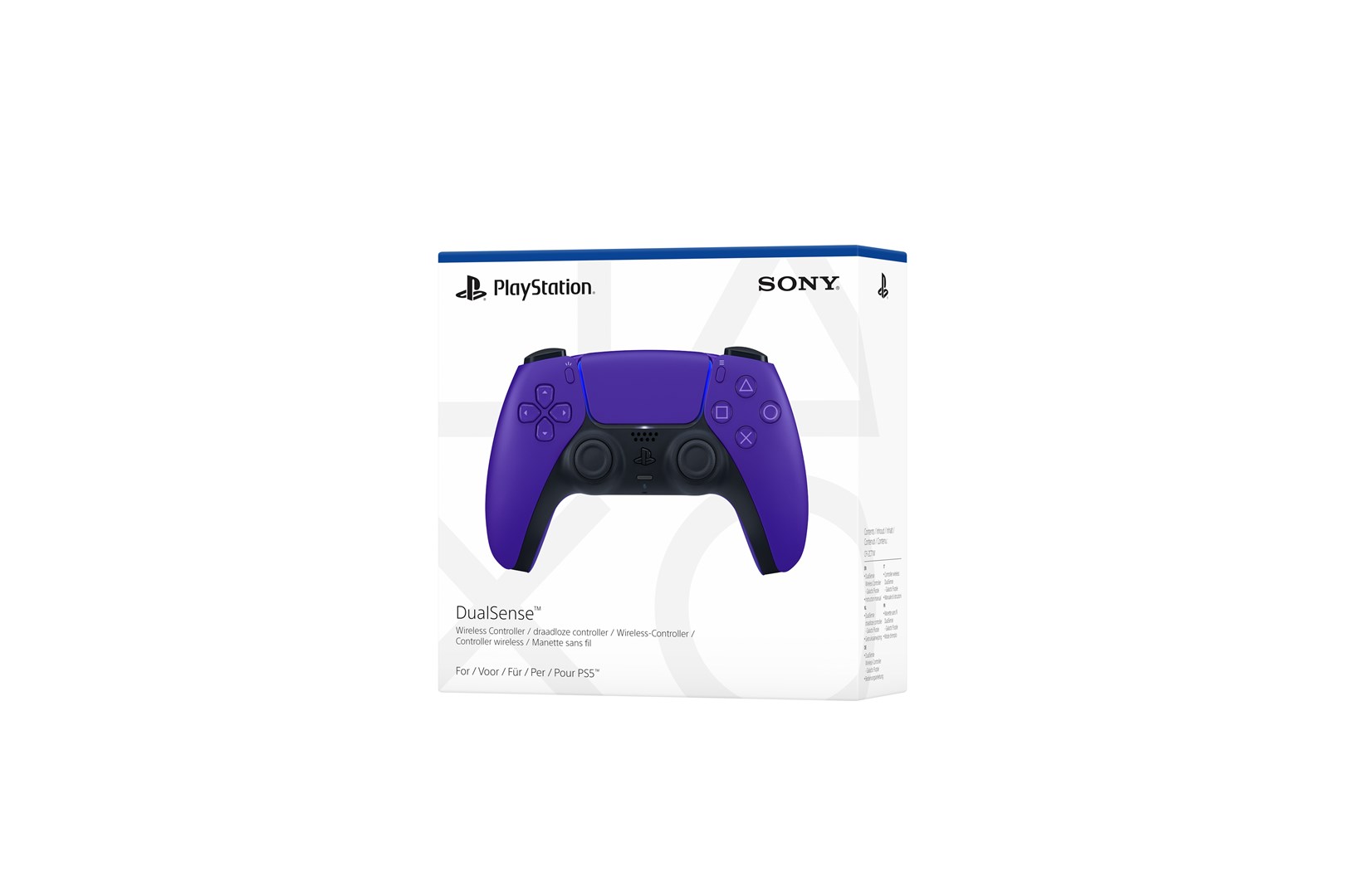 Wireless controller Sony PlayStation 5 DualSense gamepad Galactic Purple V2 - Afbeelding 9