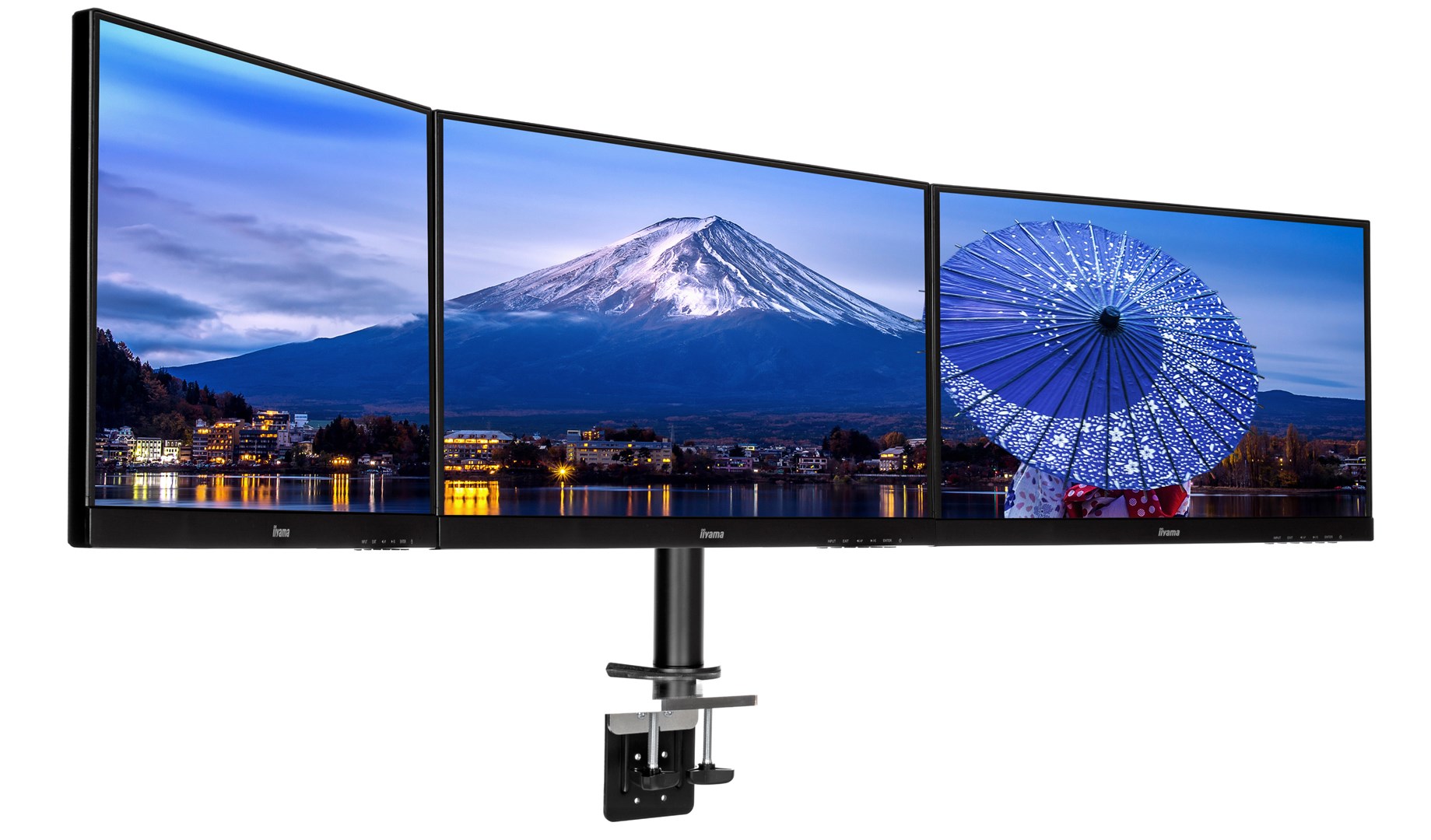 iiyama Desk Mount 68.6 cm (27") Black - Afbeelding 6