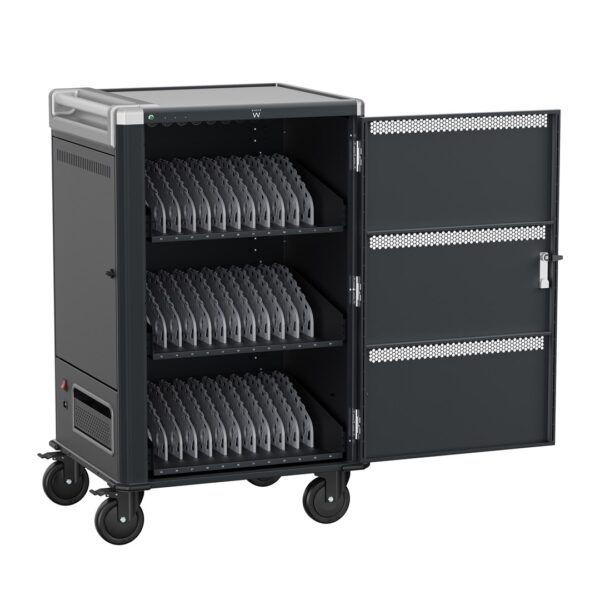 Ewent EW1701 portable device management cart/cabinet Portable device management cabinet Black, Grey