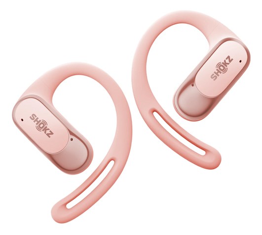 SHOKZ OpenFit Air Headset Wireless Ear-hook Calls/Music/Sport/Everyday Bluetooth Pink - Afbeelding 6