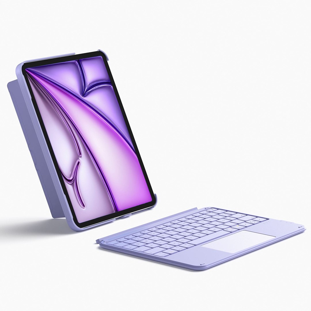 Inateck KB04122 QWERTZ Bluetooth Purple - Afbeelding 2