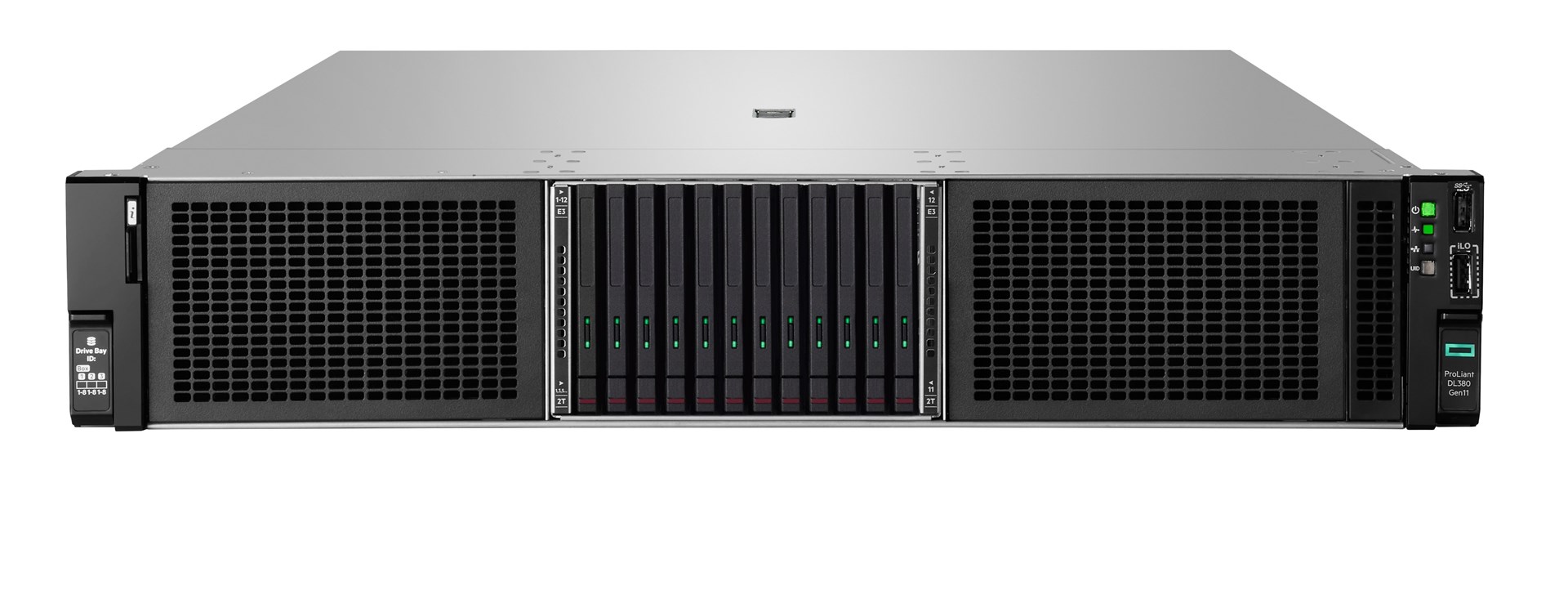 HPE ProLiant DL380 Gen11 4510 2.4GHz 12c 64GB-R 12LFF MR416i-p 2x8TB SATA HDD 2x1000W PS EMEA Server - Afbeelding 3