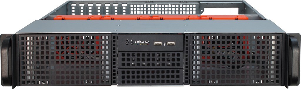 Inter-Tech 2U-20255 Rack Black, Stainless steel - Afbeelding 5