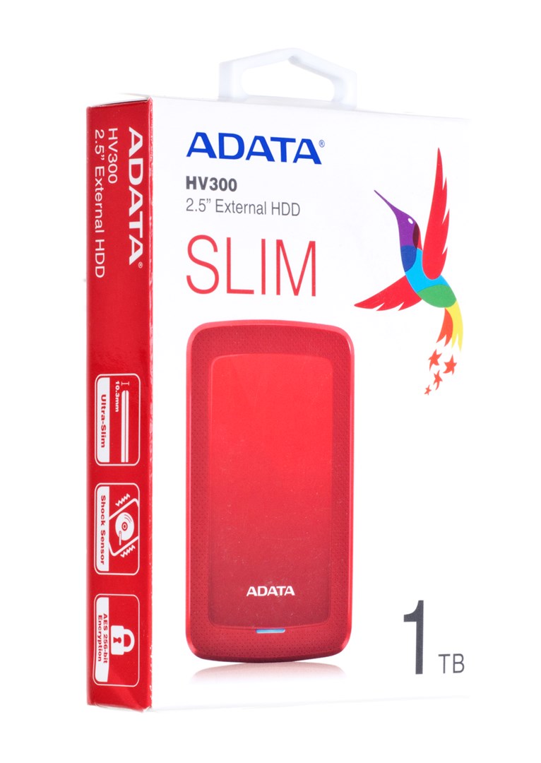 ADATA HV300 external hard drive 1000 GB Red - Afbeelding 12