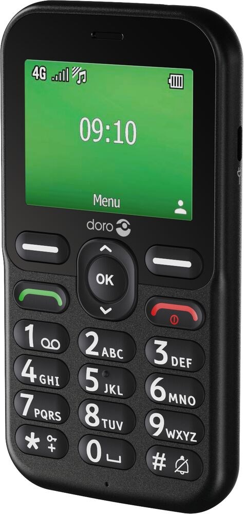 Doro Leva E10 6.1 cm (2.4") 118.9 g Black Senior phone - Afbeelding 5