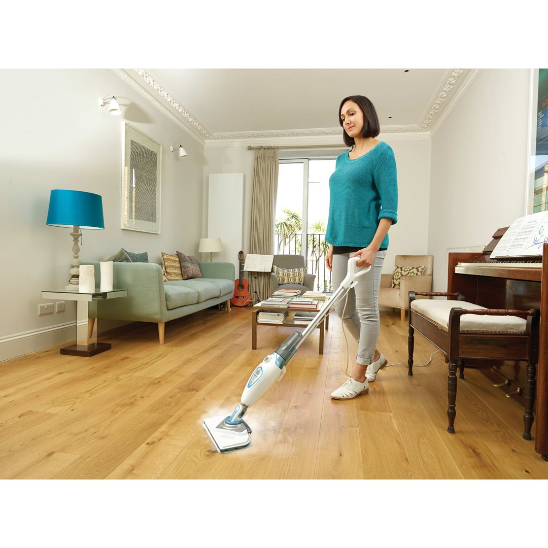 1600W Steam Mop, 350ml Detachable Container, Variable Quantity P - Afbeelding 8