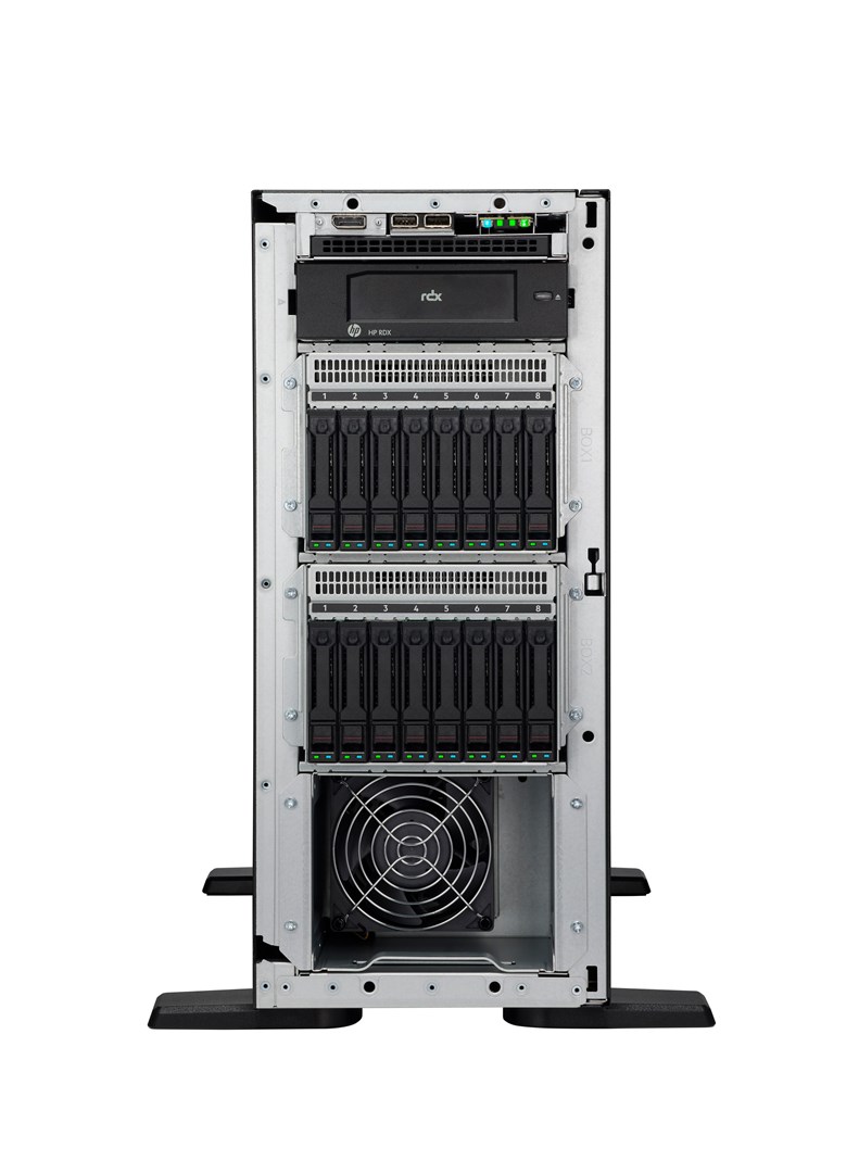 HPE ProLiant ML110 Gen11 4510 12-core 1P 64GB-R MR408i-o 8SFF 2x480GB SSD 2x1000W RPS EU Server - Afbeelding 5