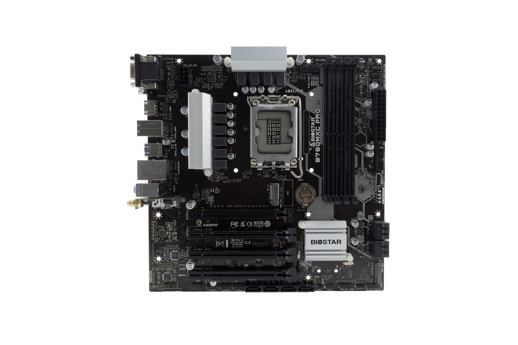 BIOSTAR B760MXC PRO motherboard - Afbeelding 2
