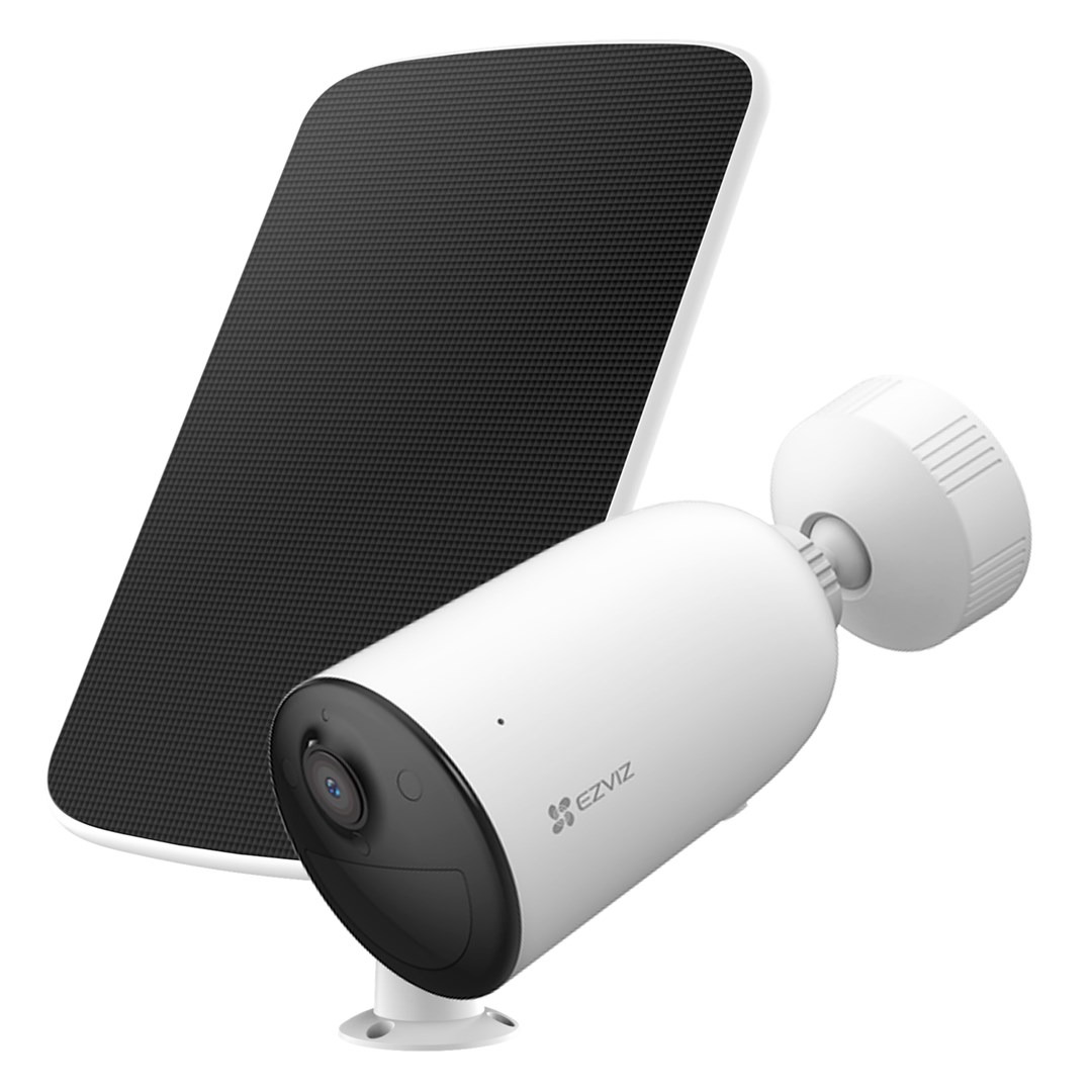 CB3 (AOV) Battery Wi-Fi Camera + Solar Panel 5200 mAh White