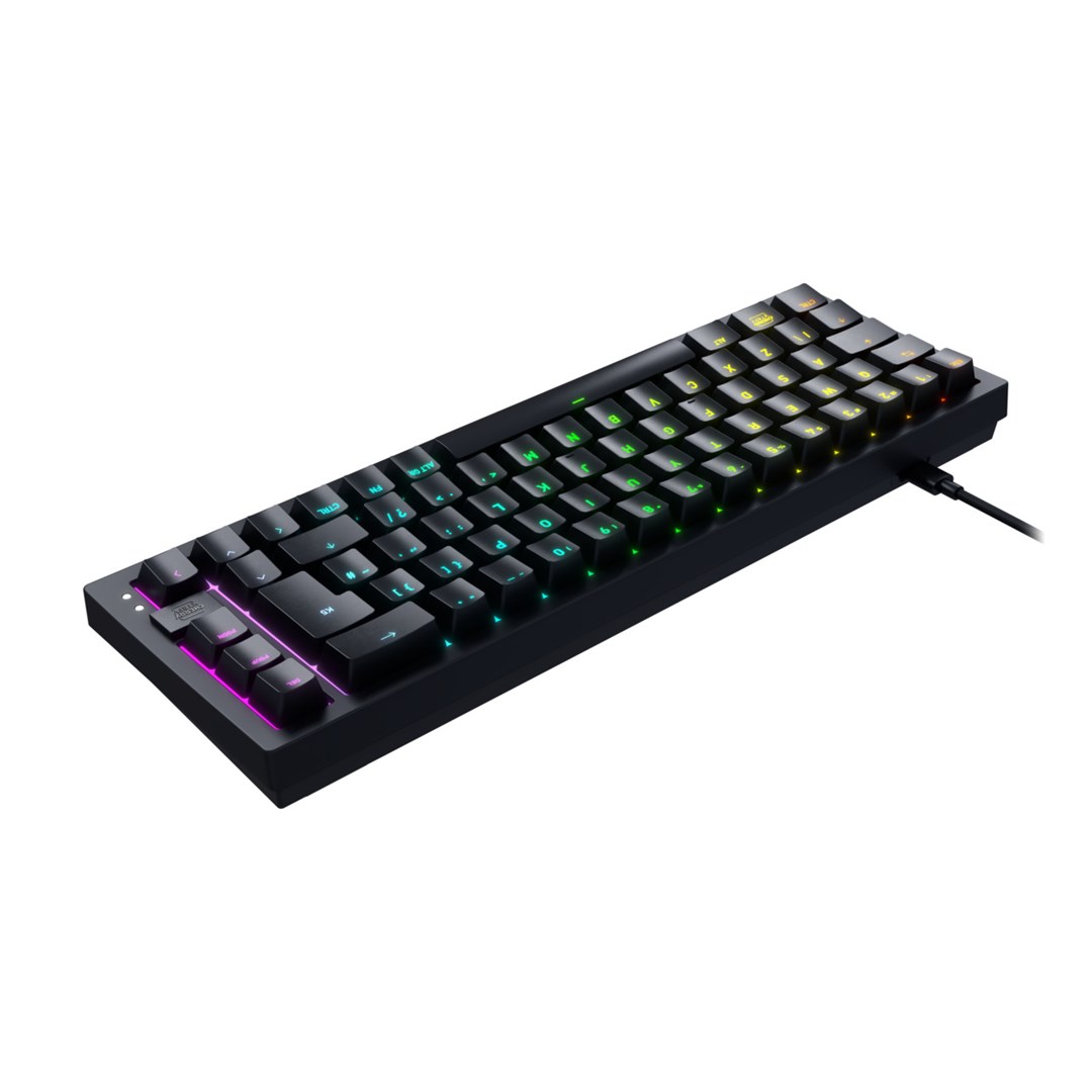 CHERRY K5V2 Compact keyboard Gaming USB QWERTZ German Black - Afbeelding 9