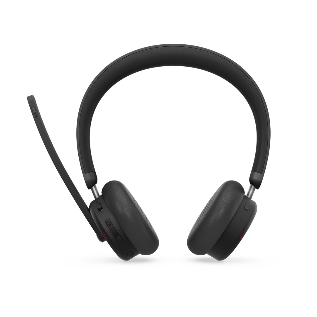 Lenovo 6550 Headset Wireless Head-band Office/Call center USB Type-C Bluetooth Black - Afbeelding 19
