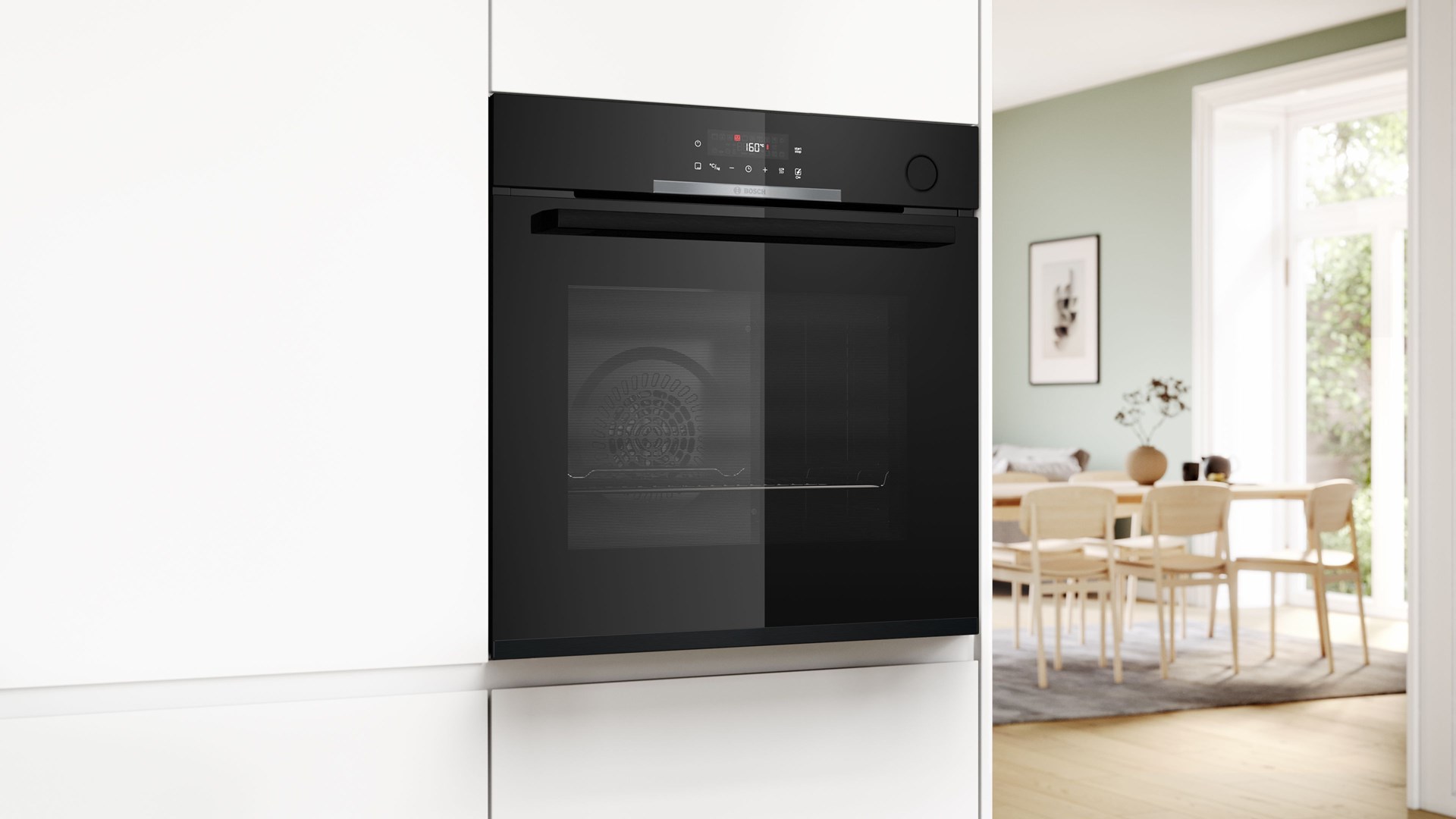 Bosch Serie 4 HRG312BB4 oven 71 L 3600 W Black - Afbeelding 4