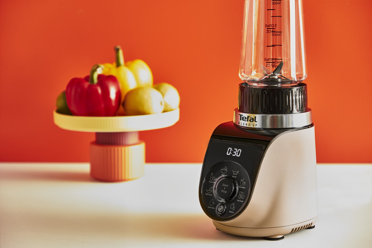 Tefal Blend Up BL190AF0 blender 0.85 L Tabletop blender 1000 W Beige, Black, Transparent - Afbeelding 19