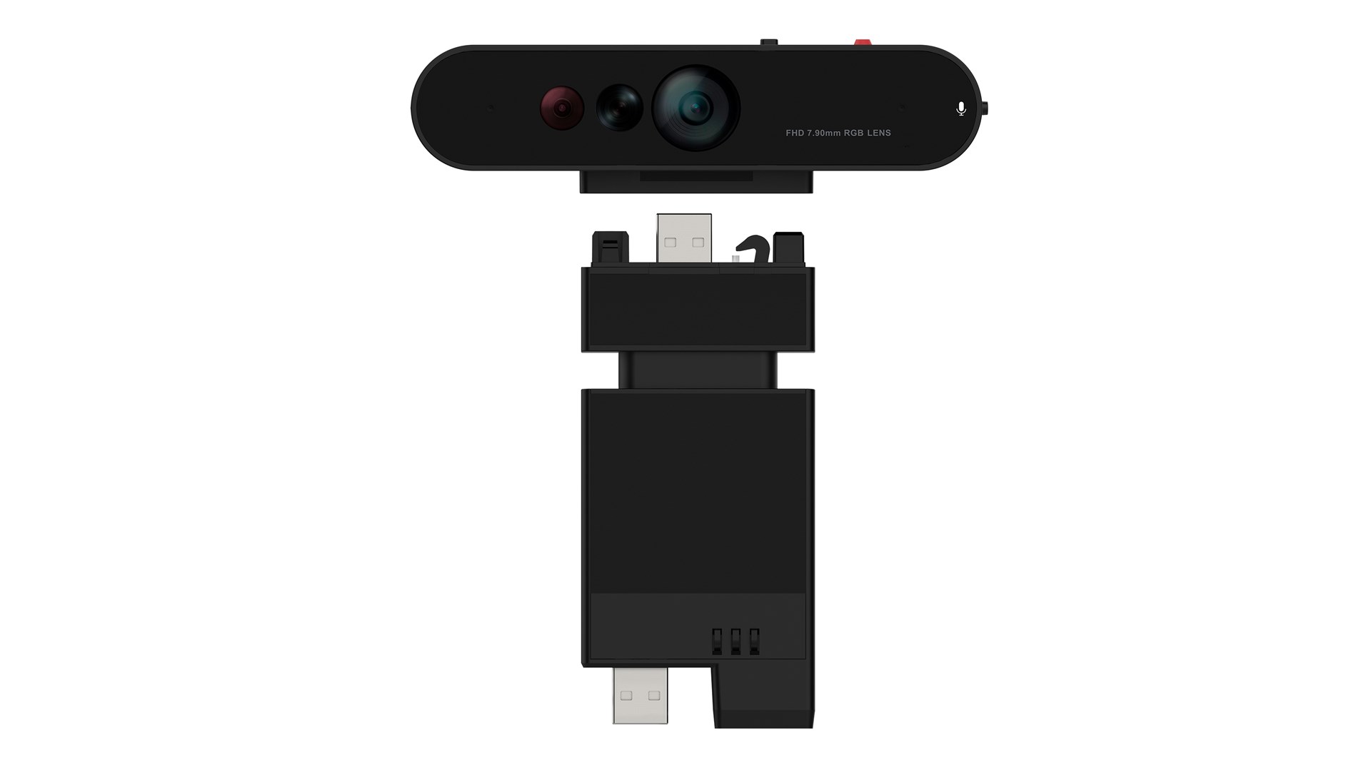 Lenovo ThinkVision MC60 (S) webcam 1920 x 1080 pixels USB 2.0 Black - Afbeelding 10