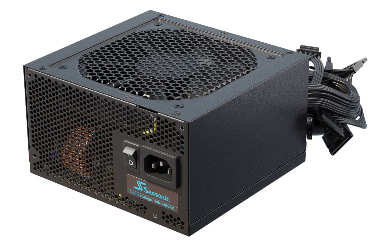 Seasonic G12 GC 80 PLUS Gold Power Supply - 750 Watt, black