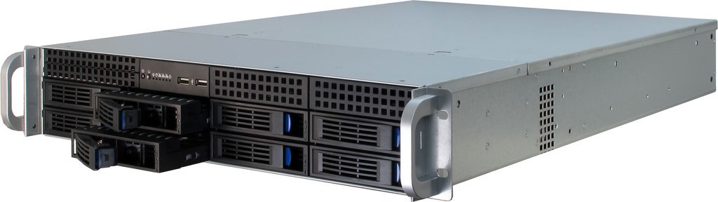 Inter-Tech IPC 2U-2408 Rack Black, Stainless steel - Afbeelding 5
