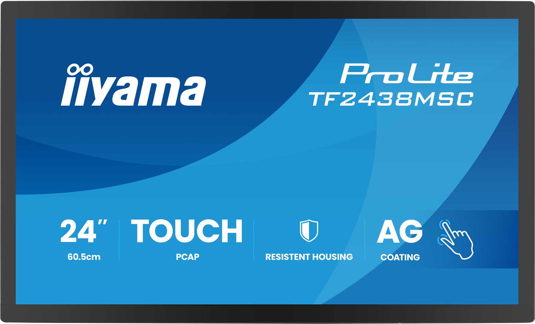 iiyama TF2438MSC-B2 touch control panel 60.5 cm (23.8") 1920 x 1080 pixels - Afbeelding 3