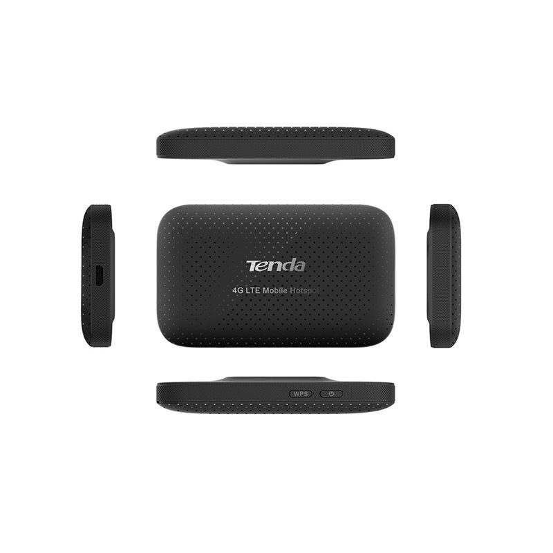 Tenda 4G185 wireless router Single-band (2.4 GHz) 4G Black - Afbeelding 5