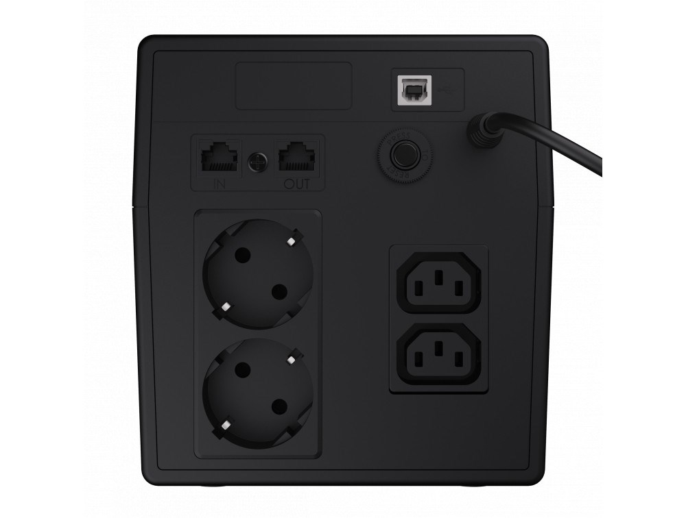 Green Cell UPS03 uninterruptible power supply (UPS) Line-Interactive 1.999 kVA 600 W 4 AC outlet(s) - Afbeelding 2