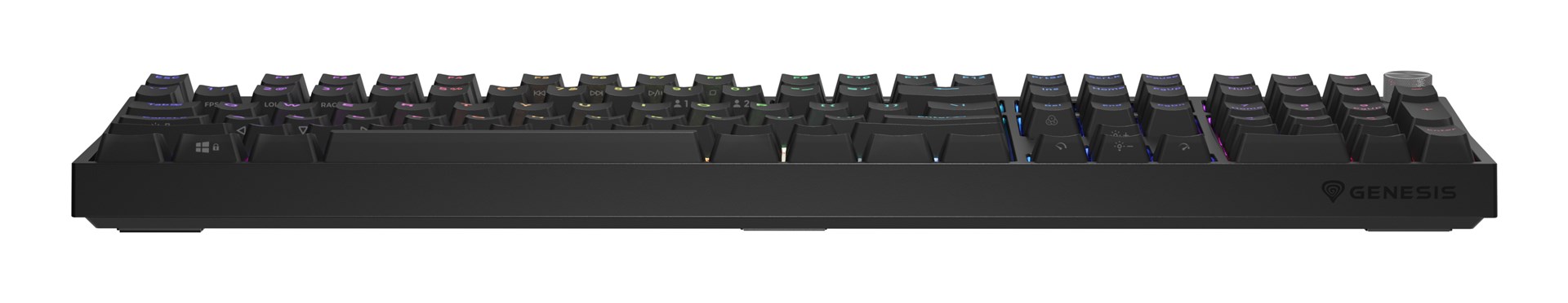 GENESIS THOR 404 keyboard Universal USB QWERTY English Black - Afbeelding 18