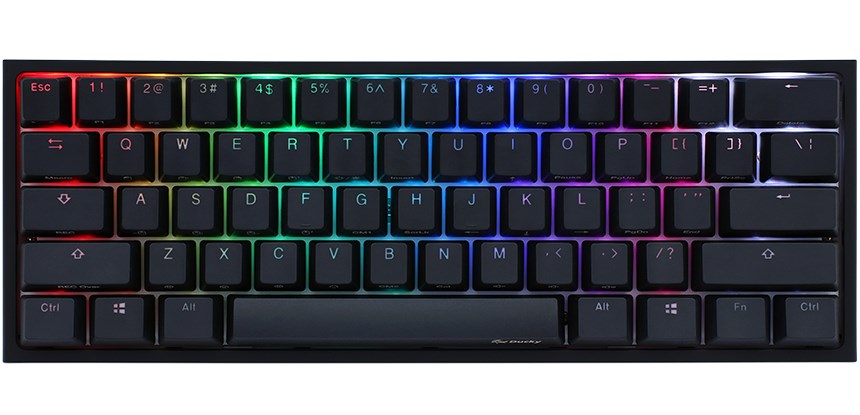 Ducky One 2 Pro Mini keyboard Gaming USB QWERTY Black