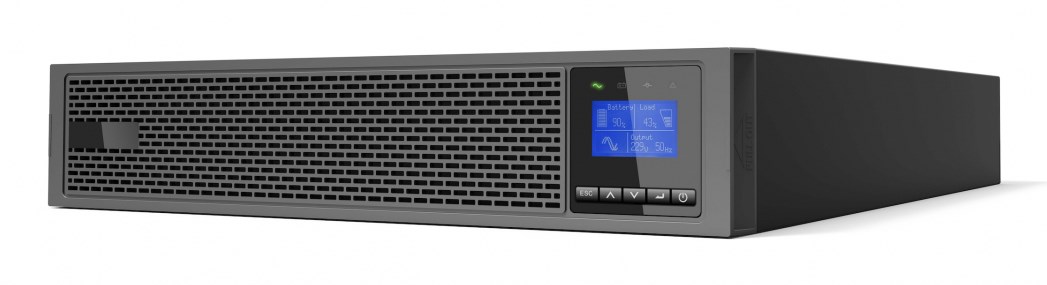 LevelOne UPS-2101 uninterruptible power supply (UPS) Double-conversion (Online) 1 kVA 1000 W 8 AC outlet(s)