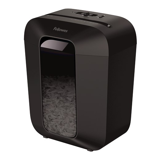Fellowes Powershred LX50 paper shredder Particle-cut shredding Black - Afbeelding 3