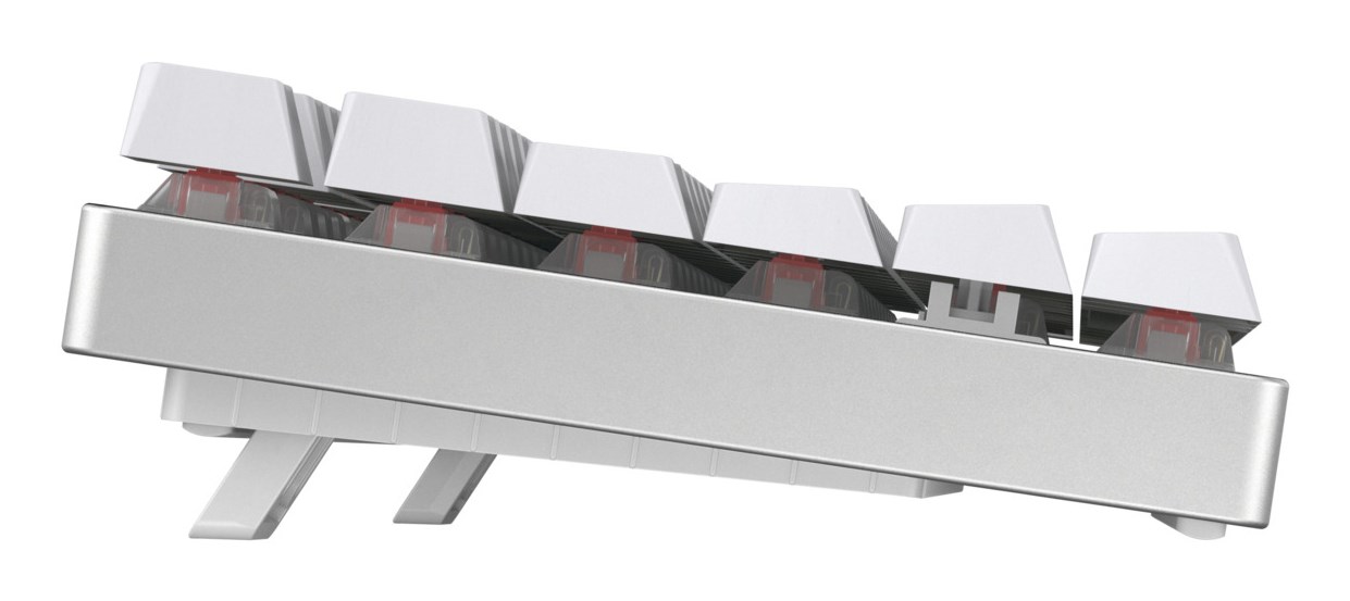 CHERRY MX 8.2 TKL Wireless RGB keyboard Gaming USB + RF Wireless + Bluetooth QWERTZ German White - Afbeelding 9