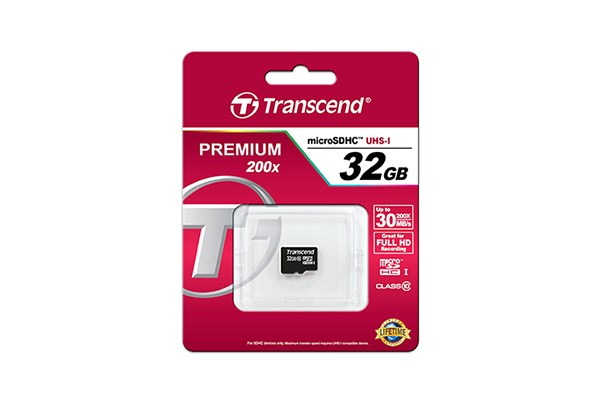Transcend microSDXC/SDHC Class 10 32GB with Adapter - Afbeelding 3