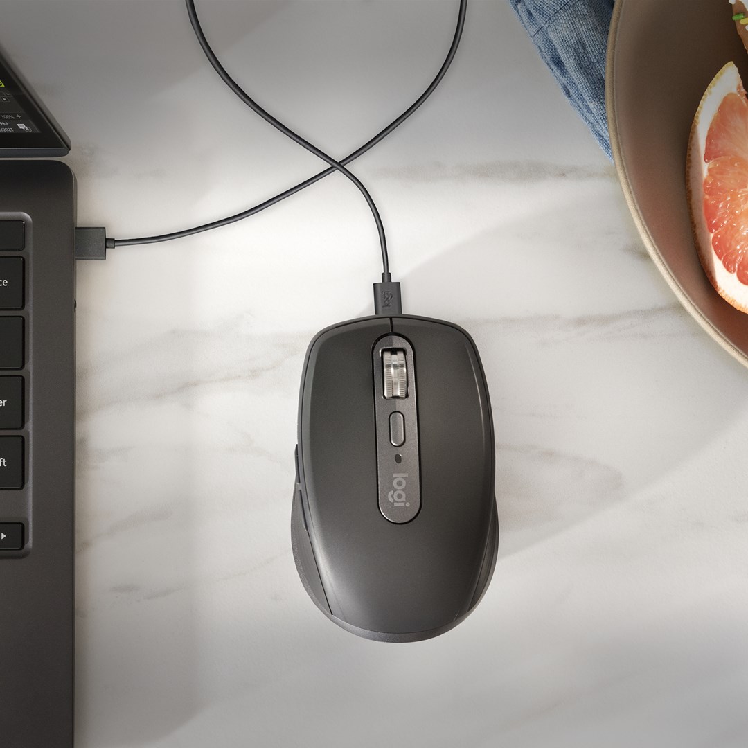 Logitech MX Anywhere 3S mouse Office Right-hand RF Wireless + Bluetooth Laser 8000 DPI - Afbeelding 7
