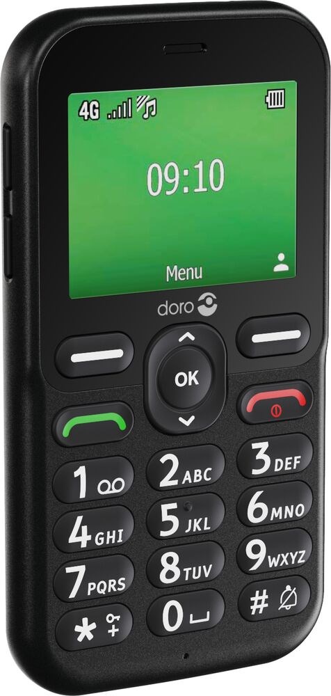 Doro Leva E10 6.1 cm (2.4") 118.9 g Black Senior phone - Afbeelding 4