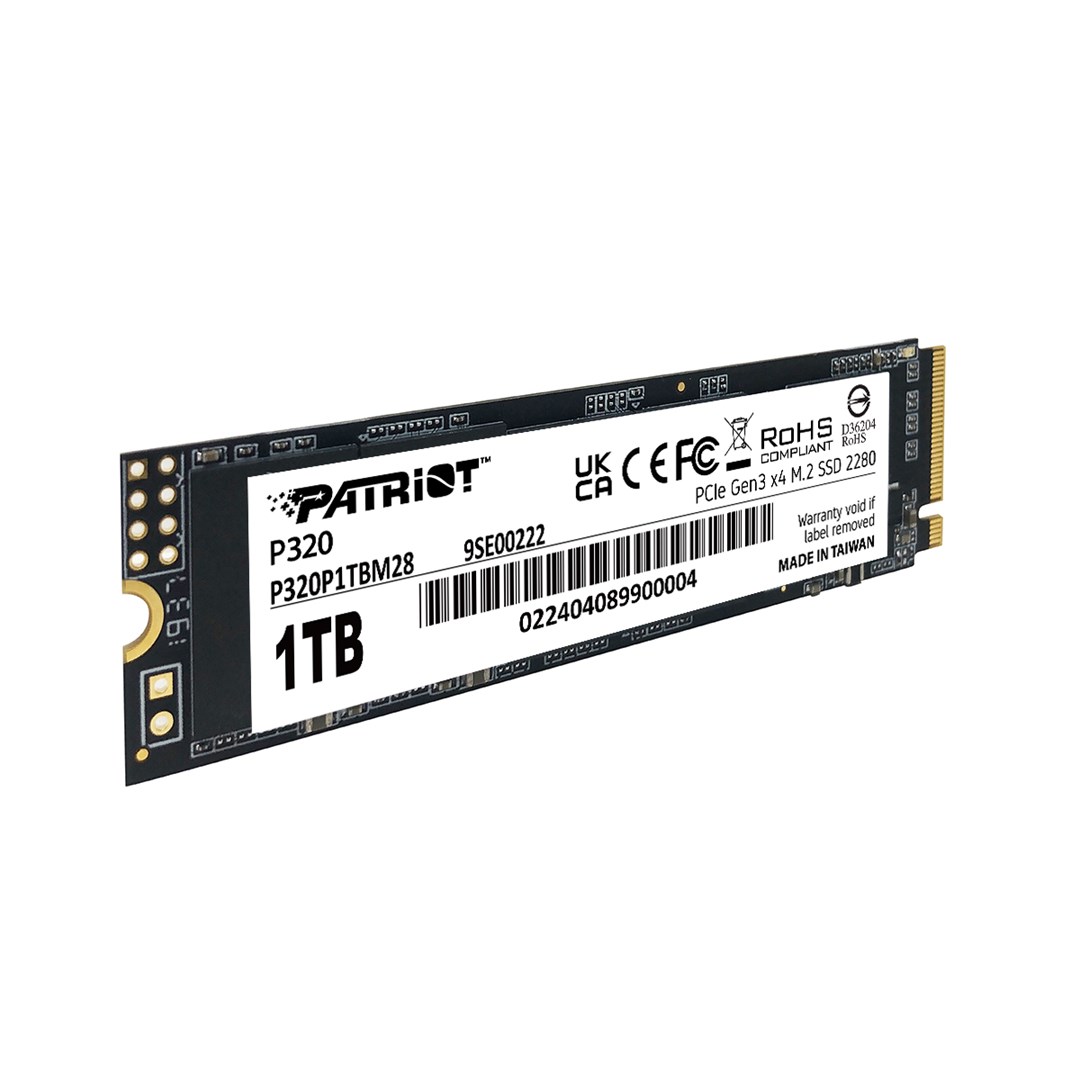 SSD PATRIOT VIPER P320 M.2 PCI-Ex4 NVMe 512GB 3GB/S (P320P512GM28) - Afbeelding 4
