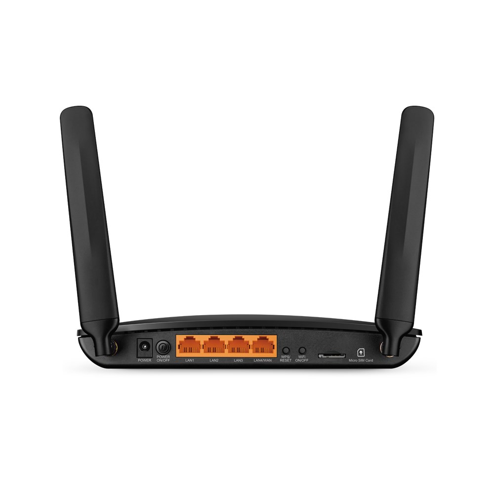 TP-LINK TL-MR6400 wireless router Single-band (2.4 GHz) Fast Ethernet 3G 4G Black - Afbeelding 8