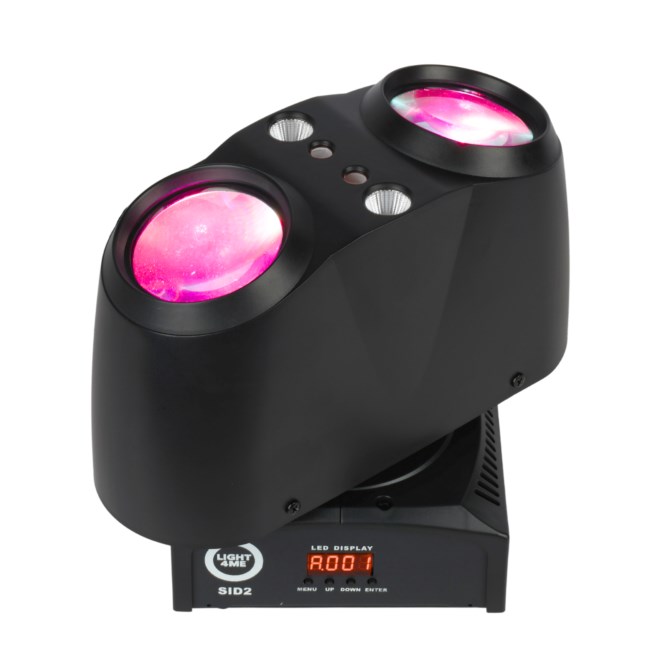 Light4Me SID2 - 4-in-1 LED multi-effect light + beam/laser/strobe effect - Afbeelding 3