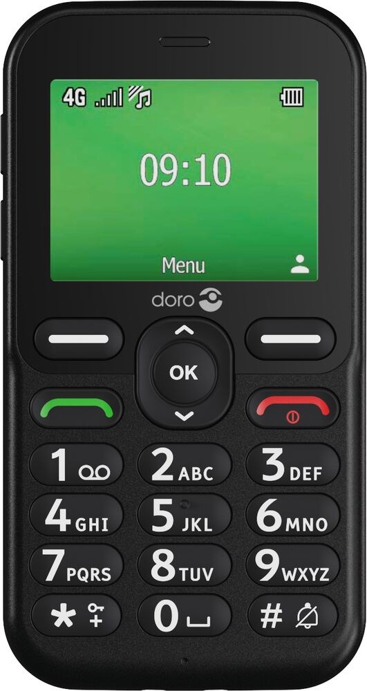 Doro Leva E10 6.1 cm (2.4") 118.9 g Black Senior phone - Afbeelding 3