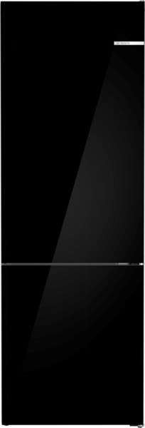 Bosch Serie 6 KGN39LBCF fridge-freezer Freestanding 363 L C Black - Afbeelding 2