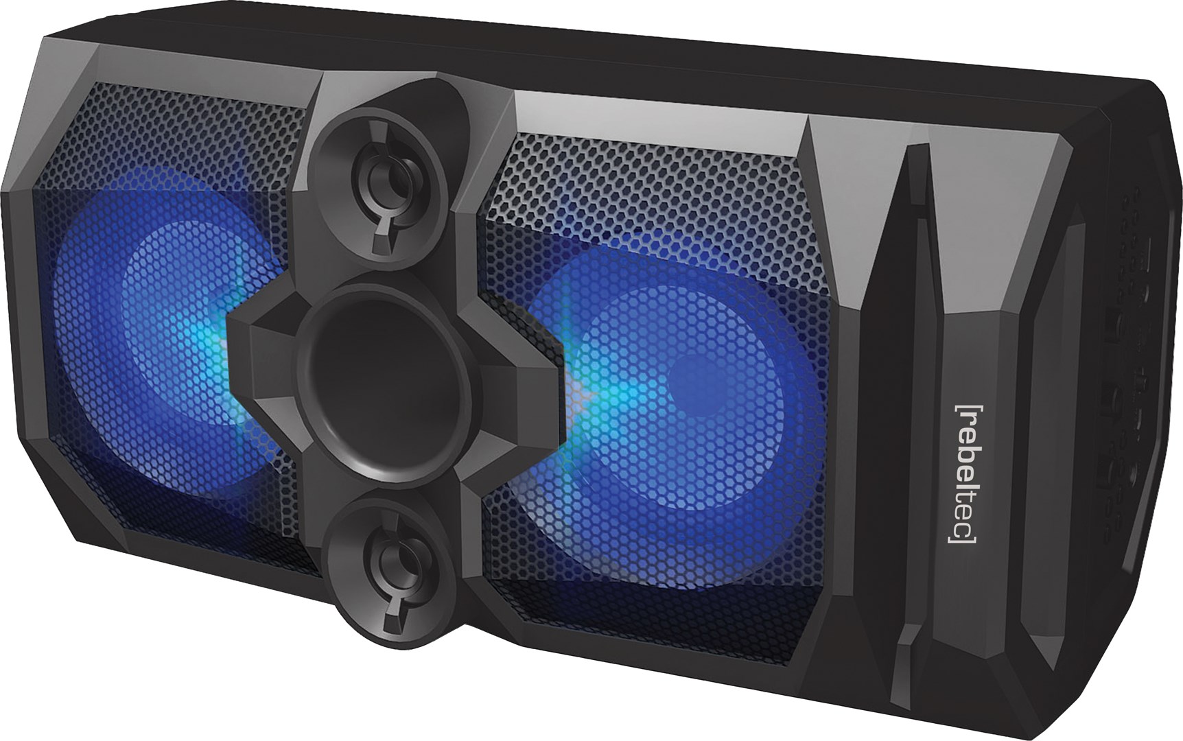 Rebeltec SoundBox 480 Portable Bluetooth Stereo Speaker Black, 50W RMS - Afbeelding 3