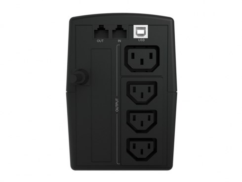 Conceptronic ZEUS 650VA 360W UPS, IEC socket - Afbeelding 12