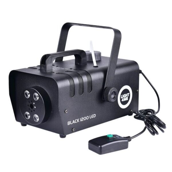 LIGHT4ME Black 1200 LED - fog smoke generator