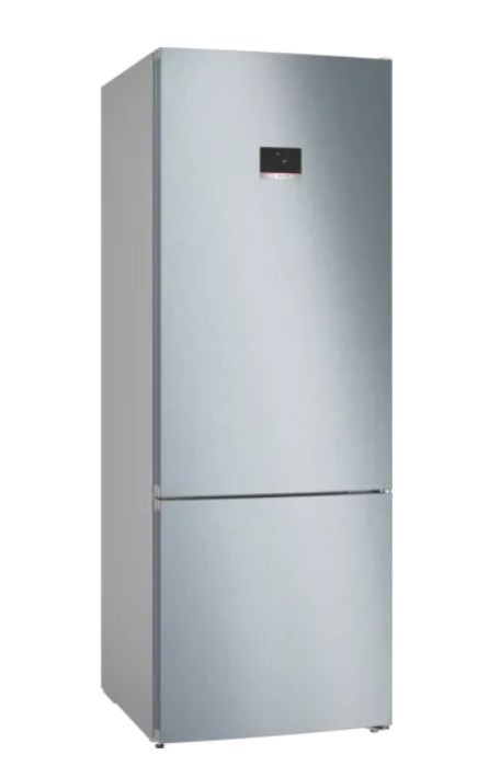 Bosch Serie 4 KGN56XLEB fridge-freezer Freestanding 508 L E Stainless steel