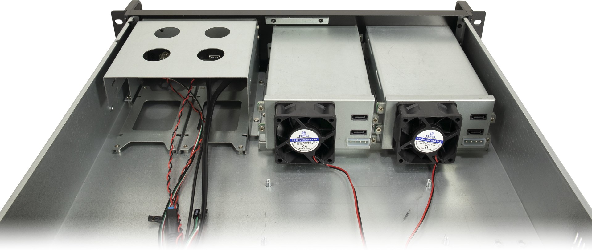 Inter-Tech 2U-2504 Rack Black - Afbeelding 9