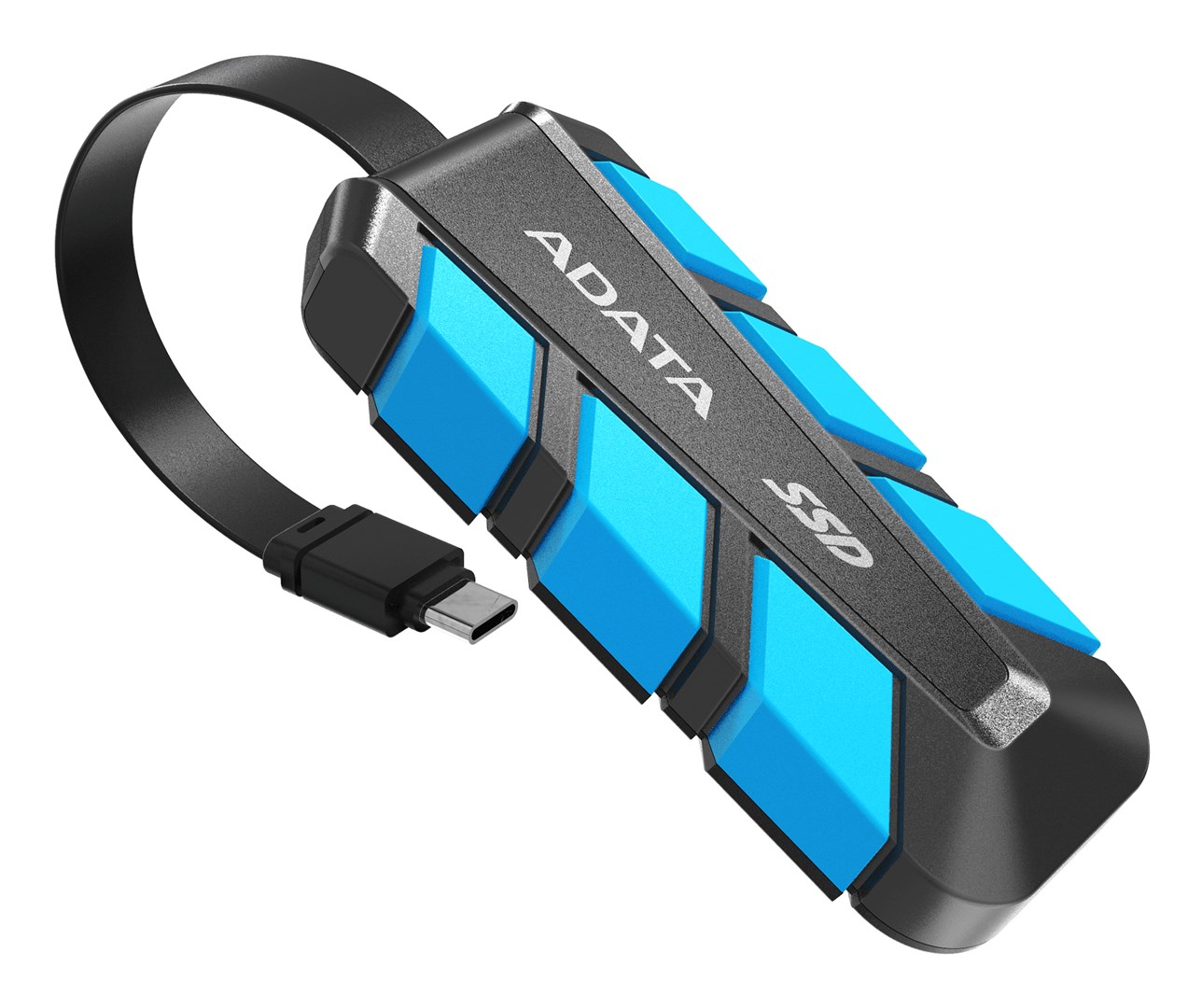 ADATA SC740 500 GB USB Type-C 3.2 Gen 2 (3.1 Gen 2) Black, Blue - Afbeelding 12
