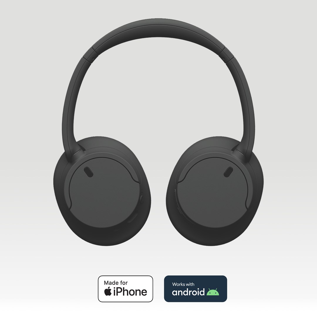 Sony WH-CH720 Headset Wired & Wireless Head-band Calls/Music USB Type-C Bluetooth Black - Afbeelding 4