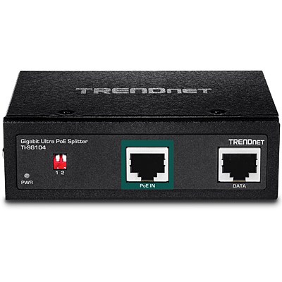 Trendnet TI-SG104 network splitter Power over Ethernet (PoE) Black - Afbeelding 4