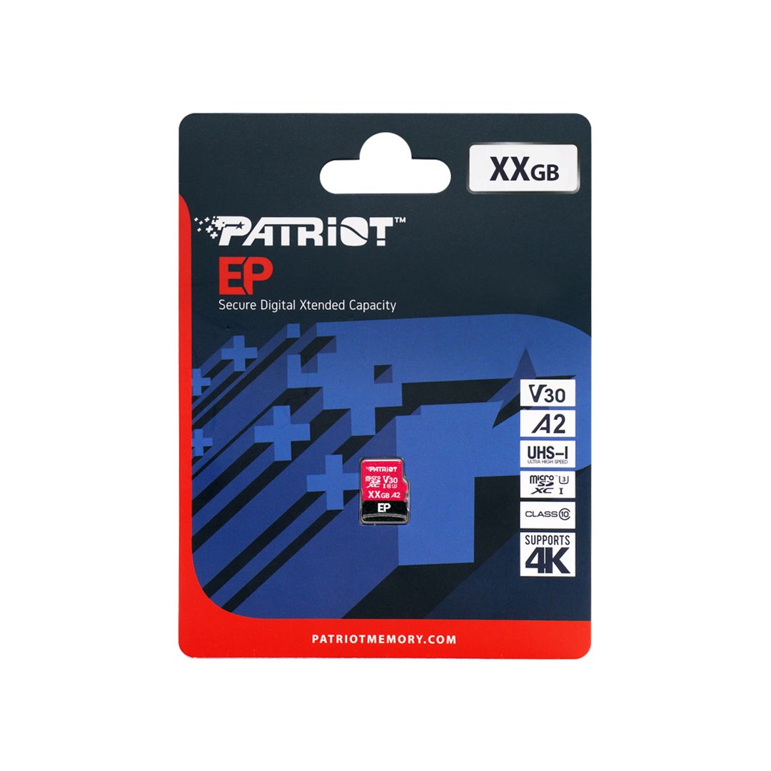 Patriot Memory EP A2 memory card 512 GB MicroSDXC V30 U3 Class 10 (PEF512GEP32MCX) - Afbeelding 2