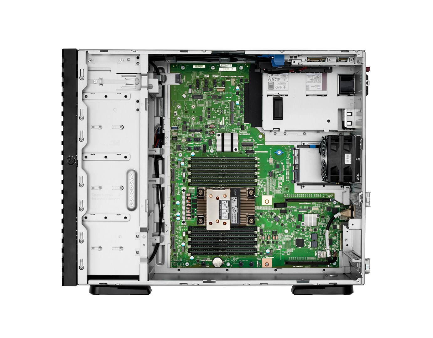 HPE ProLiant ML110 Gen11 4510 12-core 1P 64GB-R MR408i-o 8SFF 2x480GB SSD 2x1000W RPS EU Server - Afbeelding 6