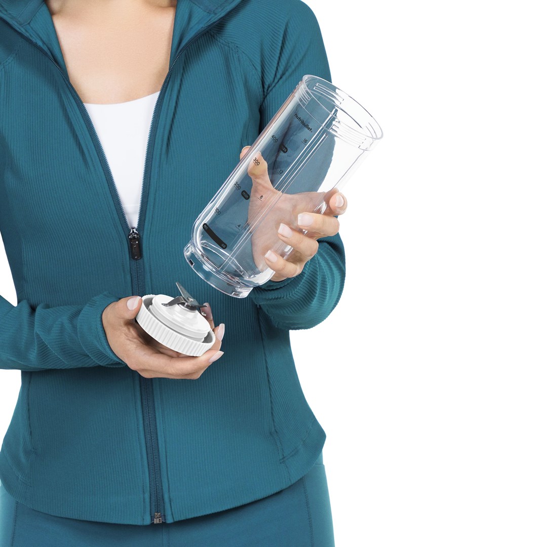 NutriBullet NBP013W blender 0.59 L Portable blender White - Afbeelding 7