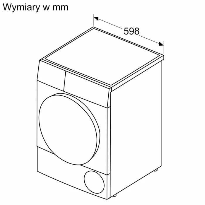 BOSCH WQG145APPL Clothes Dryer - Afbeelding 10