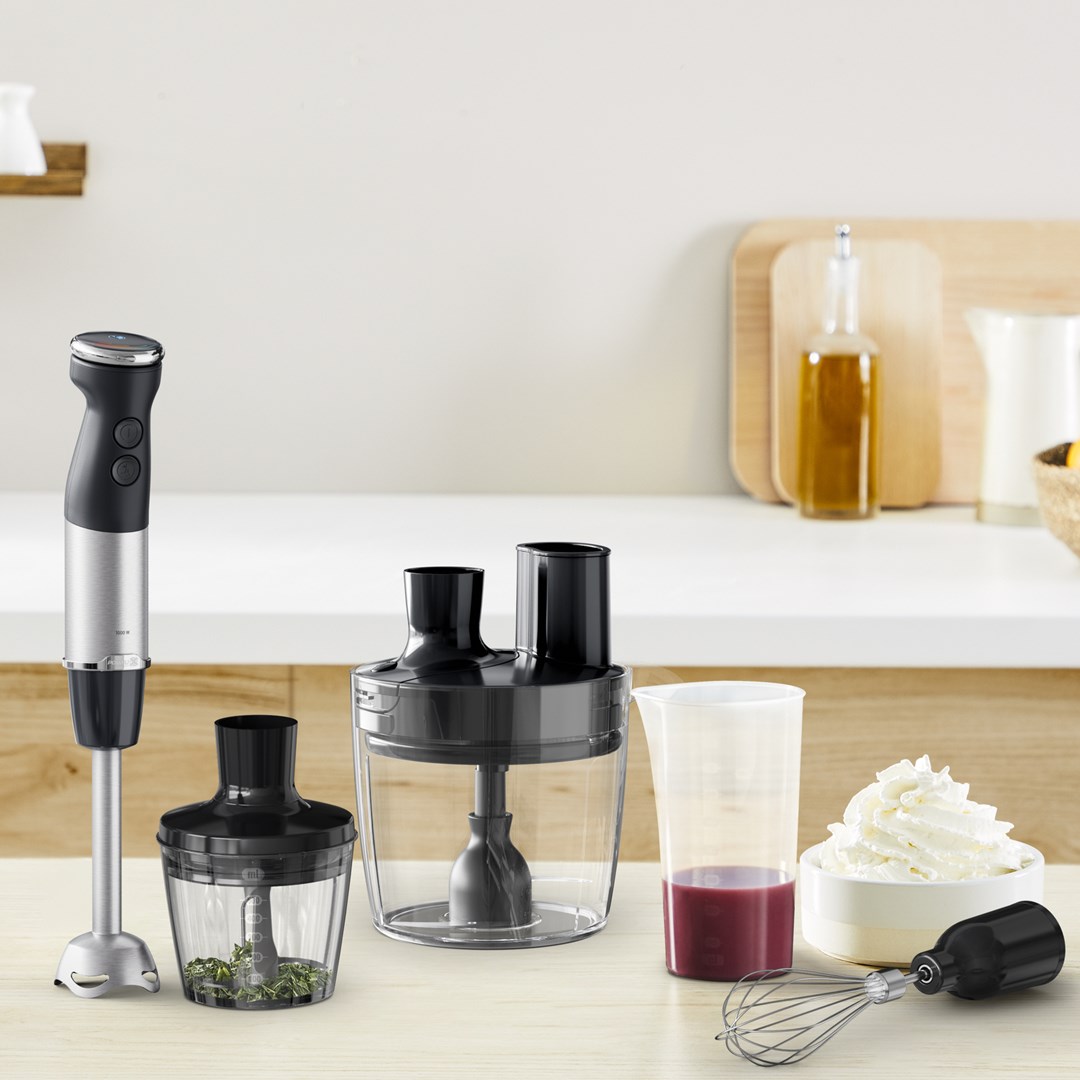 Tefal Quickchef+ HB67G830 blender 0.8 L Immersion blender 1000 W Black, Stainless steel - Afbeelding 16