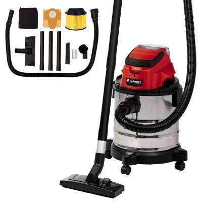 Einhell TC-VC 18/20 Li S-Solo Black, Grey, Red 20 L - Afbeelding 8